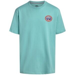 NWT Volcom Boys Aqua Solarized Cotton Blend Graphic Tee Short Sleeve - XL (16)